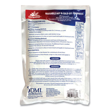 PhysiciansCare® by First Aid Only® Reusable Hot-cold Pack, 8.63" Long, White freeshipping - TVN Wholesale